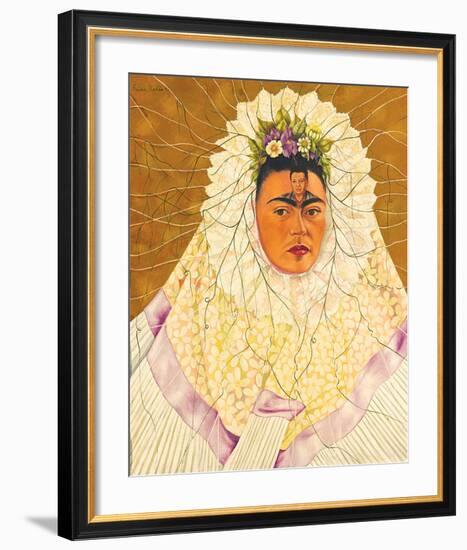 Portrait As Tehuana 1943-Frida Kahlo-Framed Art Print