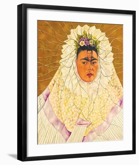 Portrait As Tehuana 1943-Frida Kahlo-Framed Art Print