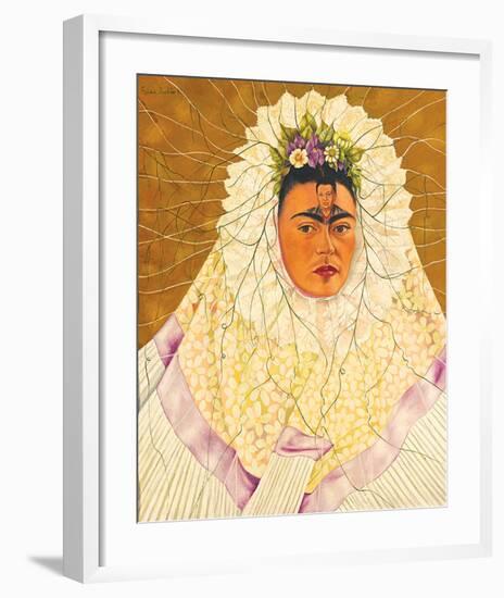 Portrait As Tehuana 1943-Frida Kahlo-Framed Art Print