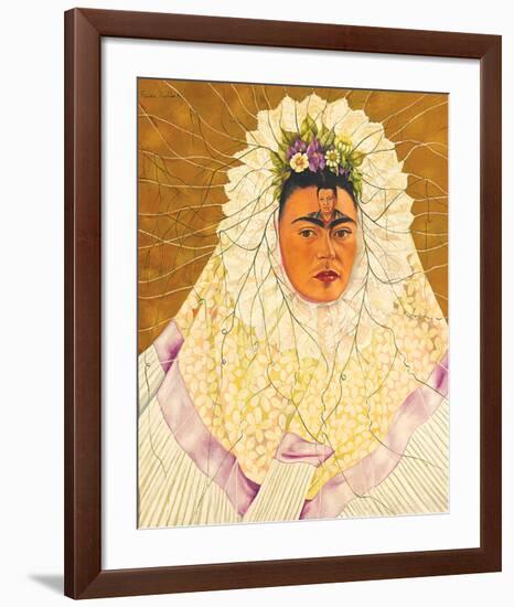 Portrait As Tehuana 1943-Frida Kahlo-Framed Art Print