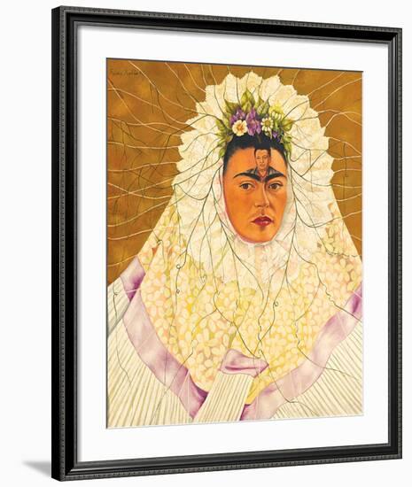 Portrait As Tehuana 1943-Frida Kahlo-Framed Art Print