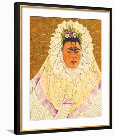 Portrait As Tehuana 1943-Frida Kahlo-Framed Art Print