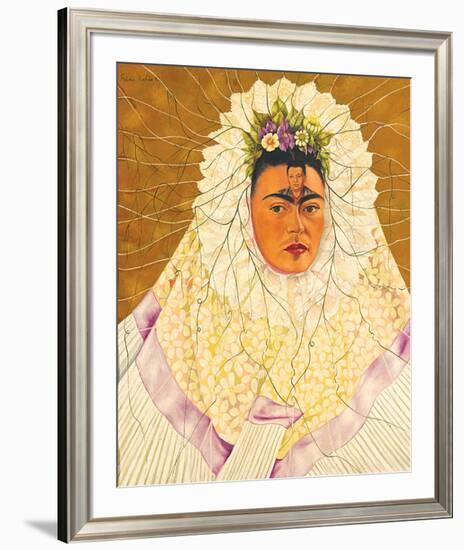 Portrait As Tehuana 1943-Frida Kahlo-Framed Art Print