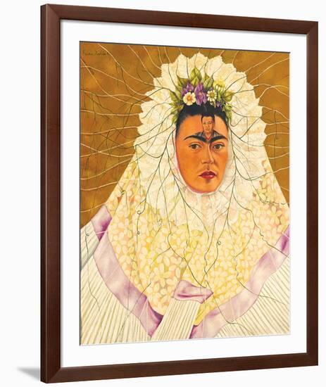 Portrait As Tehuana 1943-Frida Kahlo-Framed Art Print