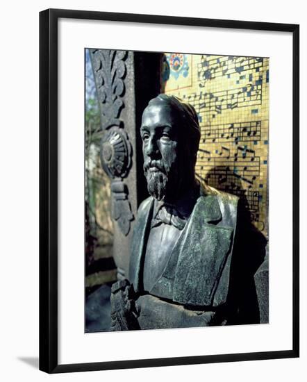 Portrait Bust of Alexander Borodin-null-Framed Giclee Print