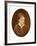 Portrait Bust of Anna G. Dostyevskaya-N.A. Lorenkovich-Framed Giclee Print