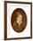 Portrait Bust of Anna G. Dostyevskaya-N.A. Lorenkovich-Framed Giclee Print