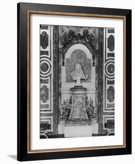 Portrait Bust of Louis XIV (1638-1715)-Gian Lorenzo Bernini-Framed Giclee Print