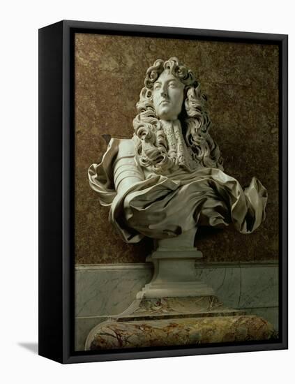 Portrait Bust of Louis XIV, 1665-Giovanni Lorenzo Bernini-Framed Premier Image Canvas