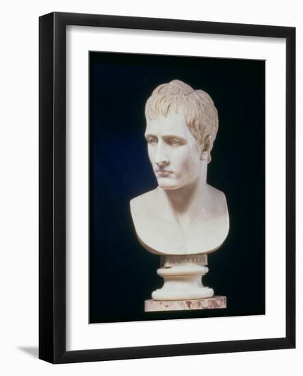 Portrait Bust of Napoleon Bonaparte-Antonio Canova-Framed Giclee Print