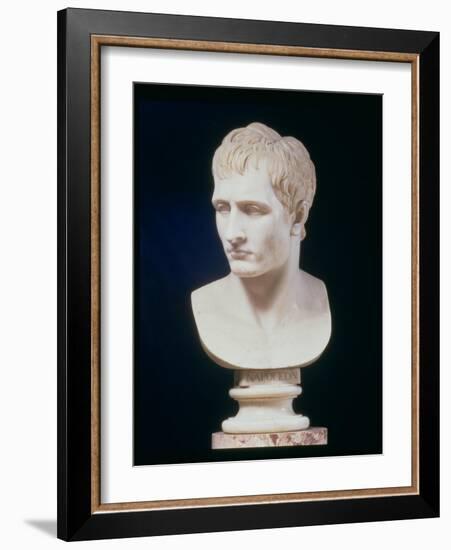 Portrait Bust of Napoleon Bonaparte-Antonio Canova-Framed Giclee Print