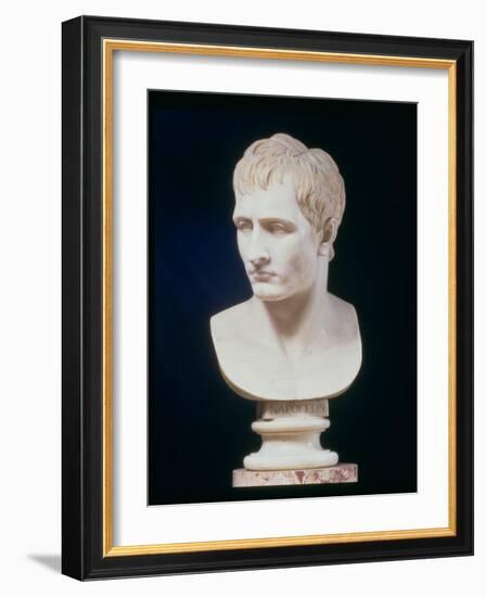 Portrait Bust of Napoleon Bonaparte-Antonio Canova-Framed Giclee Print