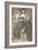 'Portrait by Constantin Guys', c1860, (1939)-Constantin Guys-Framed Giclee Print