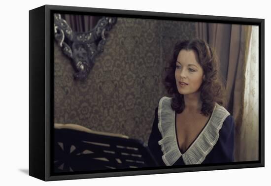 PORTRAIT by GROUPE with DAME, 1976 directed by ALEKSANDER PETROVI Romy Schneider (photo)-null-Framed Stretched Canvas