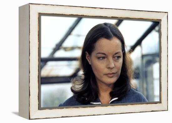 PORTRAIT by GROUPE with DAME, 1976 directed by ALEKSANDER PETROVI Romy Schneider (photo)-null-Framed Stretched Canvas