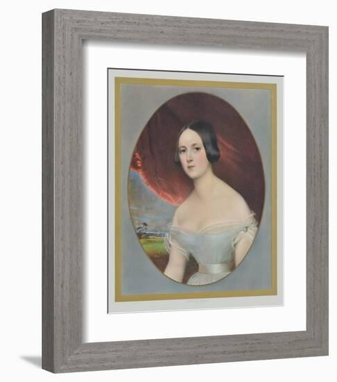 Portrait : Comtesse D'Orsay-Kobel-Framed Collectable Print