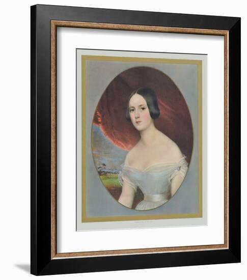 Portrait : Comtesse D'Orsay-Kobel-Framed Collectable Print