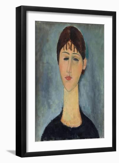 Portrait D'anna Zborowska  Peinture D'amedeo Modigliani (1884-1920) 1918 National Museum of Art Os-Amedeo Modigliani-Framed Giclee Print
