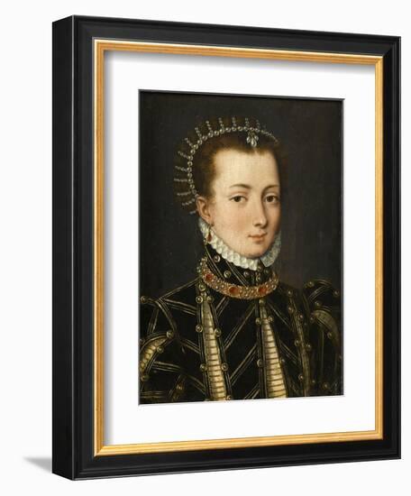 Portrait d'Anne Boleyn (1507-1536)-null-Framed Giclee Print