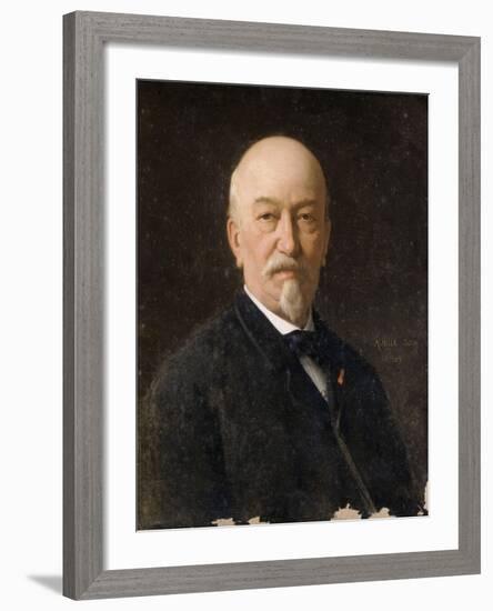 Portrait d'Eugène Laroque-Achille Zo-Framed Giclee Print