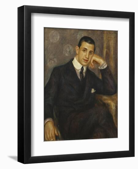 Portrait d'Henry Bernstein-Pierre-Auguste Renoir-Framed Giclee Print