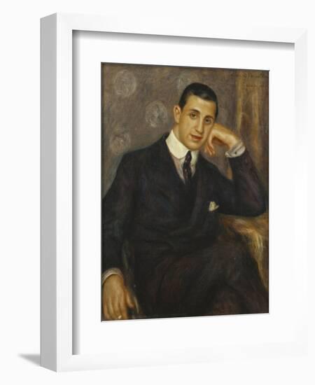 Portrait d'Henry Bernstein-Pierre-Auguste Renoir-Framed Giclee Print