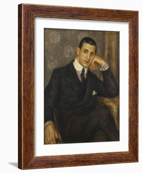 Portrait d'Henry Bernstein-Pierre-Auguste Renoir-Framed Giclee Print