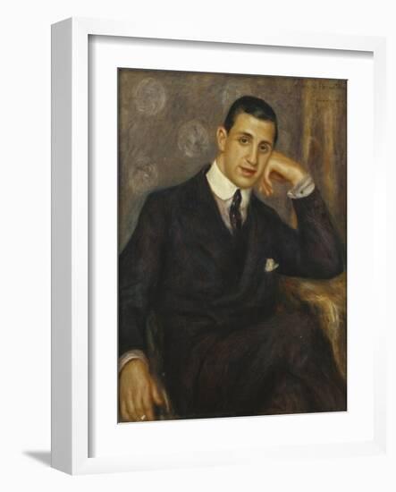 Portrait d'Henry Bernstein-Pierre-Auguste Renoir-Framed Giclee Print