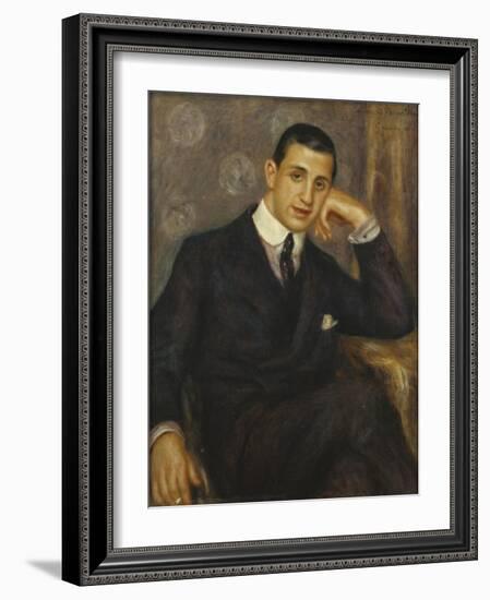 Portrait d'Henry Bernstein-Pierre-Auguste Renoir-Framed Giclee Print