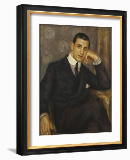 Portrait d'Henry Bernstein-Pierre-Auguste Renoir-Framed Giclee Print