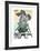 Portrait d'Homme Au Chapeau-Pablo Picasso-Framed Collectable Print