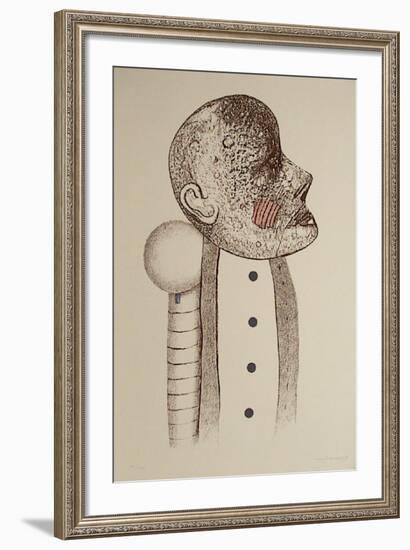Portrait d'homme III-Uno George Svensson-Framed Limited Edition