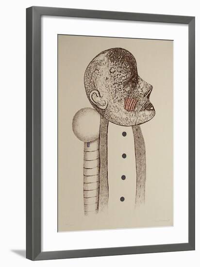 Portrait d'homme III-Uno George Svensson-Framed Limited Edition