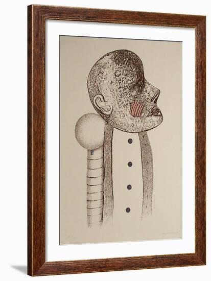 Portrait d'homme III-Uno George Svensson-Framed Limited Edition