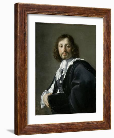 Portrait d'homme-Eustache Le Sueur-Framed Giclee Print