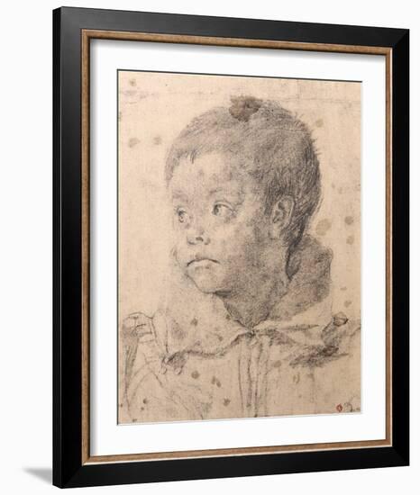 Portrait d'un Jeune Garcon-Annibale Carracci-Framed Collectable Print