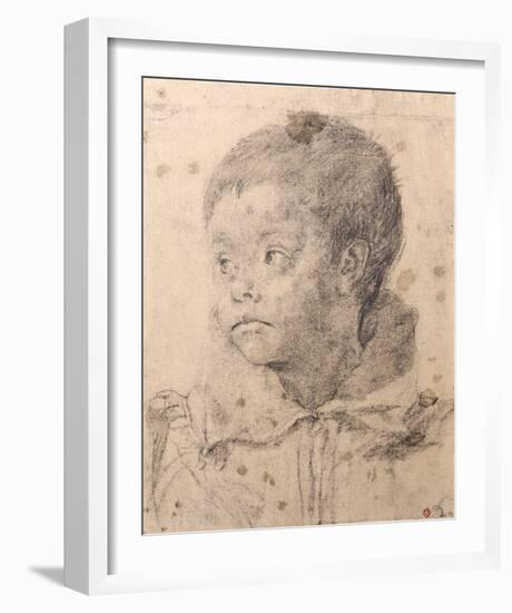 Portrait d'un Jeune Garcon-Annibale Carracci-Framed Collectable Print