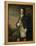 Portrait d'un officier anglais-Philippe Mercier-Framed Premier Image Canvas