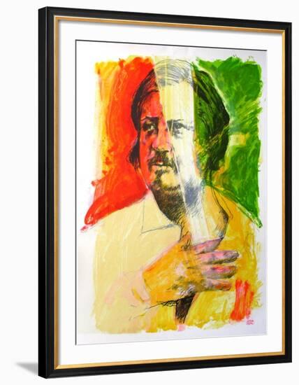 Portrait de Balzac-Jean-Paul Chambas-Framed Collectable Print