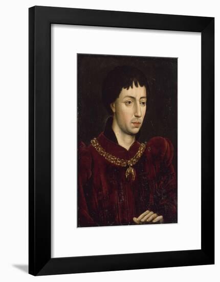 Portrait de Charles le Téméraire (1433-1477), duc de Bourgogne-null-Framed Giclee Print
