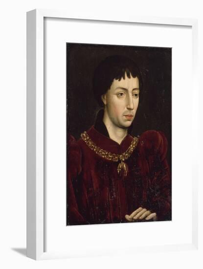 Portrait de Charles le Téméraire (1433-1477), duc de Bourgogne-null-Framed Giclee Print