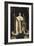 Portrait de Charles X en costume de sacre-Jean-Auguste-Dominique Ingres-Framed Giclee Print