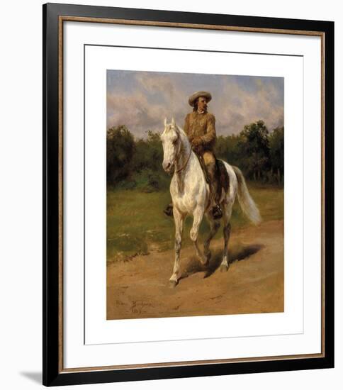 Portrait de Col. William_F. Cody-Rosa Bonheur-Framed Premium Giclee Print