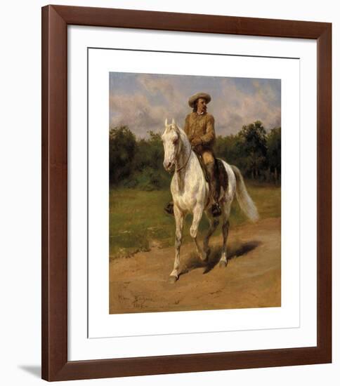 Portrait de Col. William_F. Cody-Rosa Bonheur-Framed Premium Giclee Print