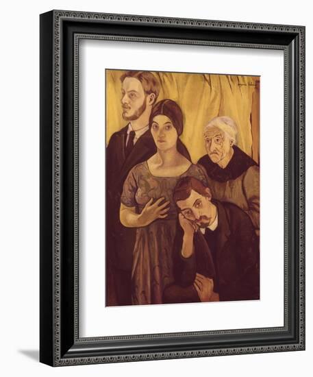 Portrait de Famille-Suzanne Valadon-Framed Giclee Print