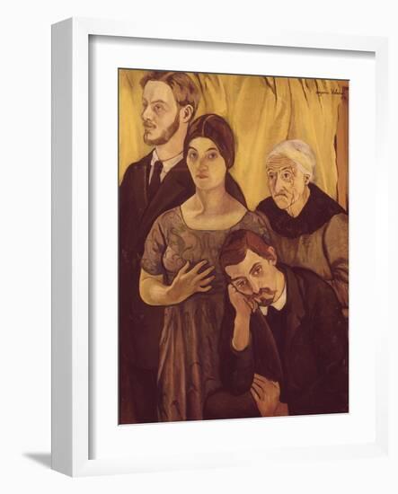 Portrait de Famille-Suzanne Valadon-Framed Giclee Print