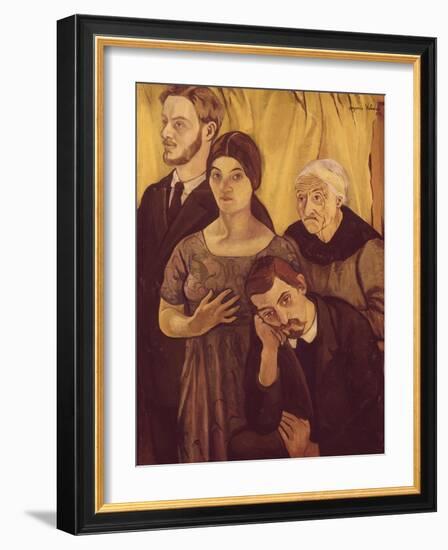 Portrait de Famille-Suzanne Valadon-Framed Giclee Print