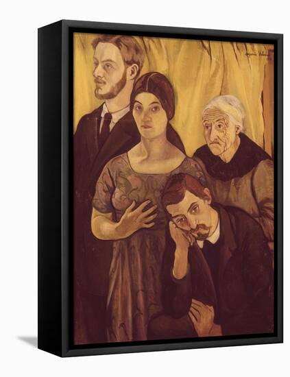 Portrait de Famille-Suzanne Valadon-Framed Premier Image Canvas