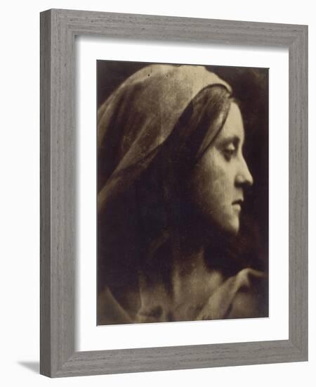 Portrait de Fanny Saint John-Julia Margaret Cameron-Framed Giclee Print