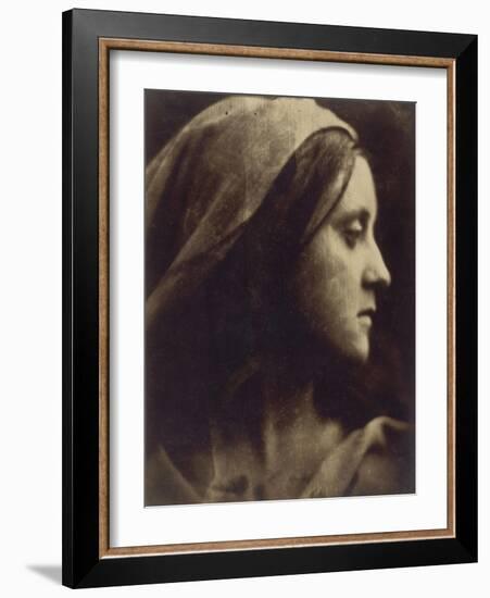 Portrait de Fanny Saint John-Julia Margaret Cameron-Framed Giclee Print